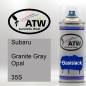 Preview: Subaru, Granite Gray Opal, 35S: 400ml Sprühdose, von ATW Autoteile West.